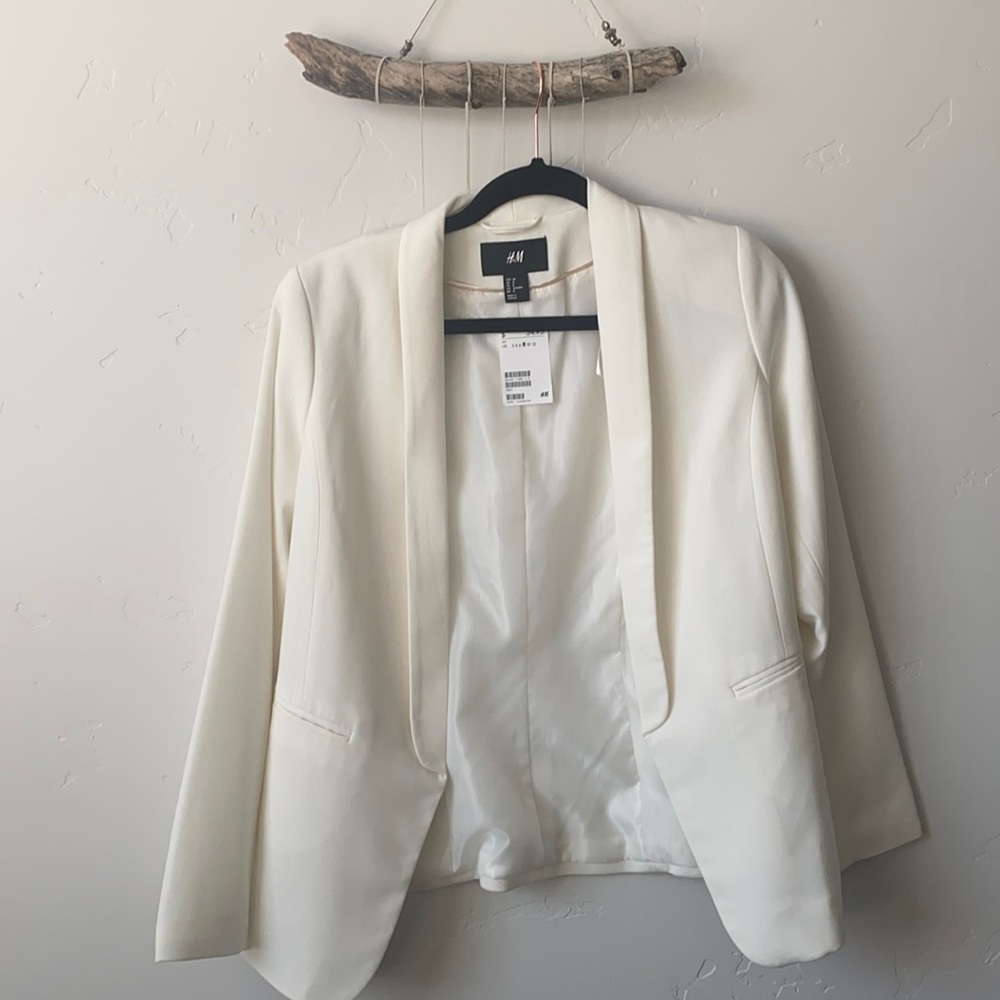 New white blazer